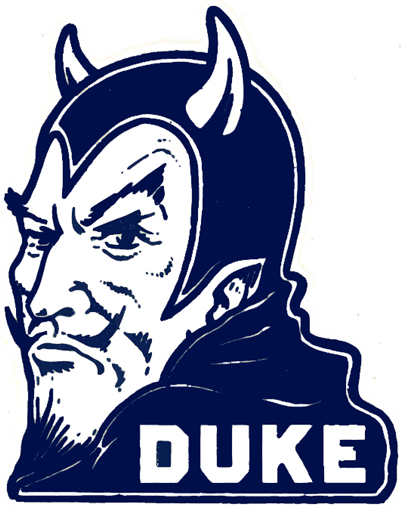 Duke Blue Devils 1941-1957 Primary Logo t shirts DIY iron ons